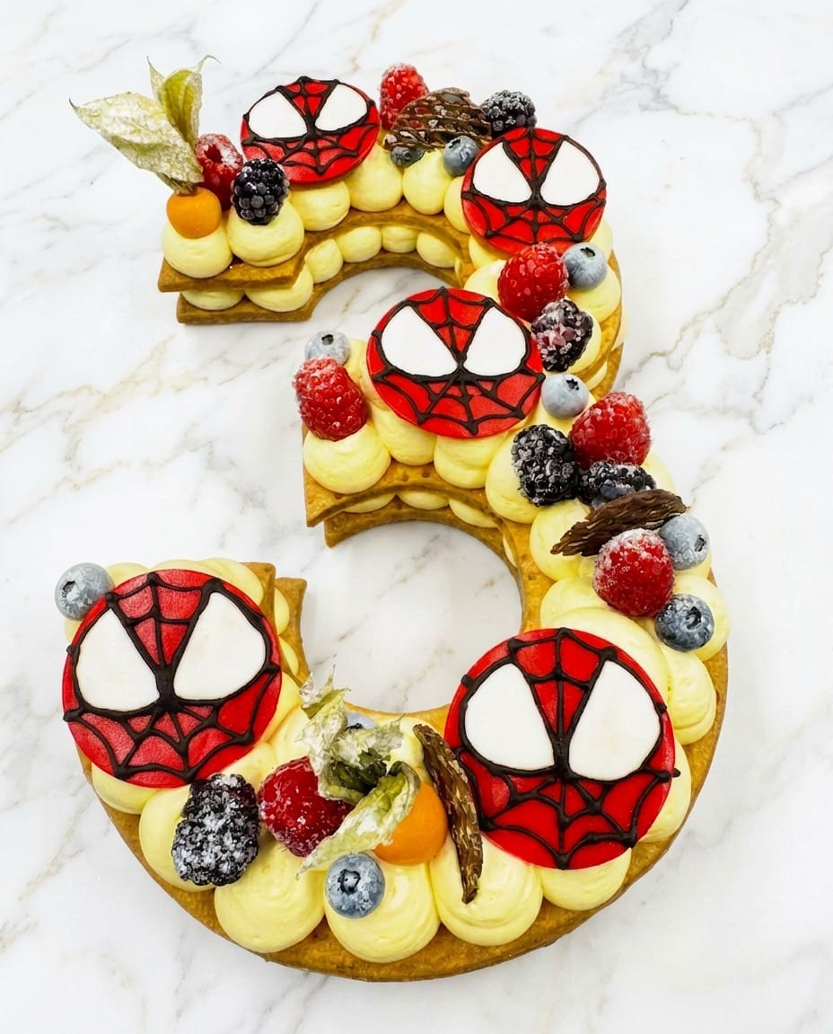 Torta Spider-Man realizzata da Wonder Cake